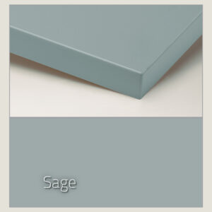 Suede UV Stabilized top hardcoat in the shade sage